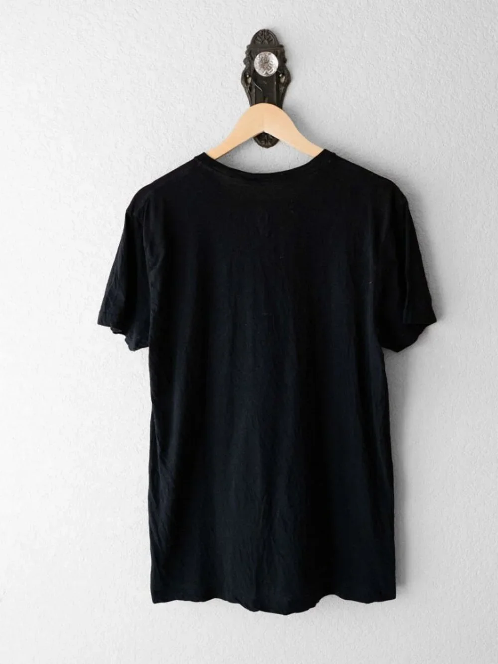 Polo Ralph Lauren T Shirt Mens L Black Red Pony Logo Classic Fit Cotton Tee